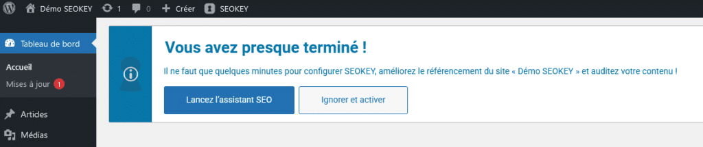 Configurateur de SEOKEY