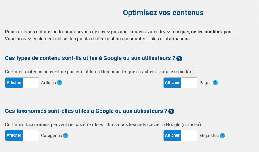 Contenus et Post Types dans WordPress