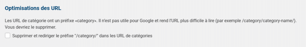 Supprimer le préfixe des catégories dans WordPress